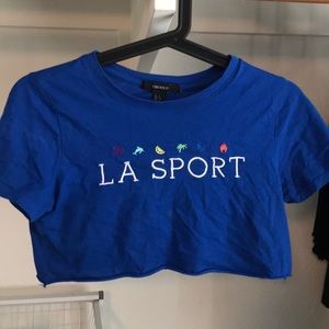 LA SPORT Crop Top